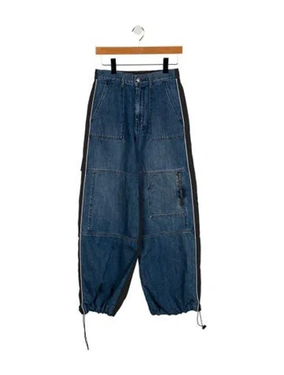 Pre-owned Ksubi Relaxed Fit Jeans In Gray