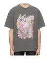 Ksubi Sketch Ekcess Oversized T-shirt In Gray