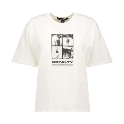 Pre-owned Ksubi Royalty Everyday Tee 'vintage White' | Women's Size L