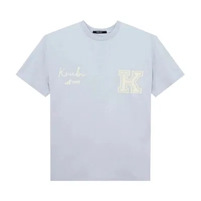 Pre-owned Ksubi Salud Biggie Short-sleeve Tee 'blue Mist' | Men's Size Xs