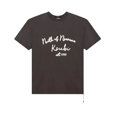 Pre-owned Ksubi Salud Biggie Short-sleeve Tee 'faded Black' | Men's Size M