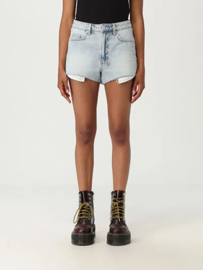 Ksubi Pantaloncino  Donna Colore Denim