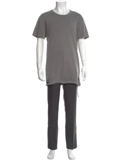 Pre-owned Ksubi Short Sleeve Shirt In Gray