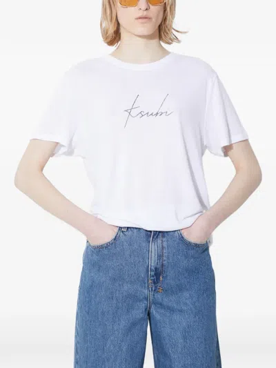 Ksubi Signature T-shirt In White