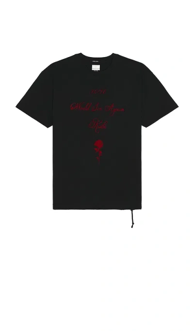 Ksubi Sin Again Biggie Short Sleeve Tee In Black