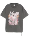 Ksubi Sketch Ekcess Oversized T-shirt In Grey