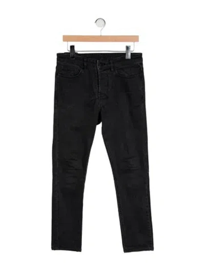 Pre-owned Ksubi Skinny Jeans In Black