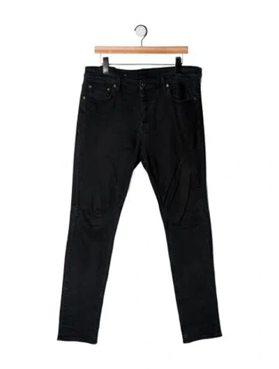Pre-owned Ksubi Skinny Jeans In Black