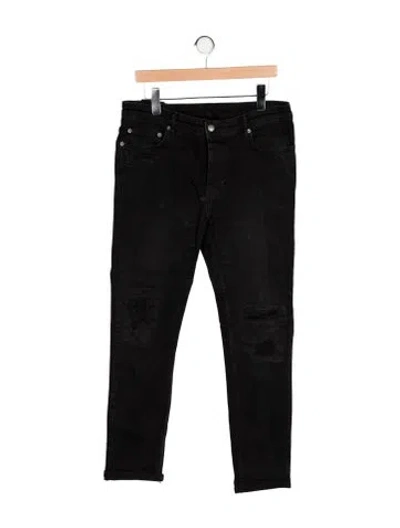 Pre-owned Ksubi Skinny Jeans In Black