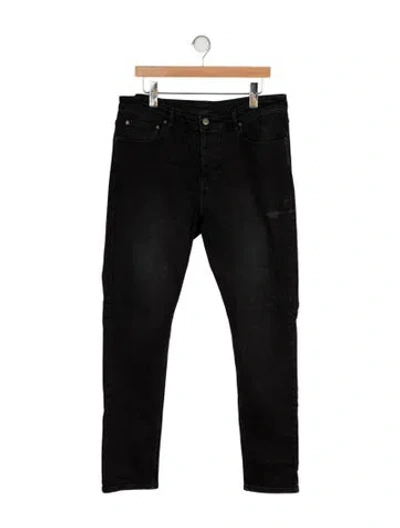 Pre-owned Ksubi Skinny Jeans In Black
