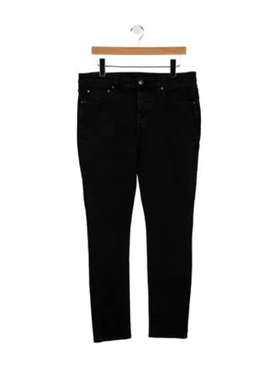 Pre-owned Ksubi Skinny Jeans In Black