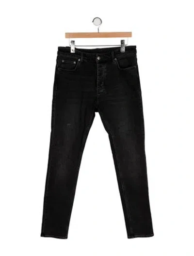 Pre-owned Ksubi Skinny Jeans In Black