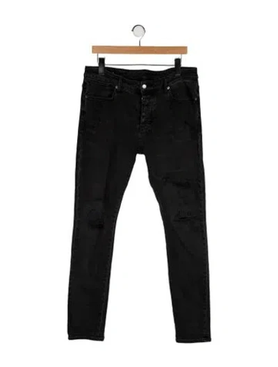 Pre-owned Ksubi Skinny Jeans In Black