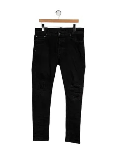 Pre-owned Ksubi Skinny Jeans In Black