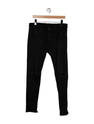 Pre-owned Ksubi Skinny Jeans In Black