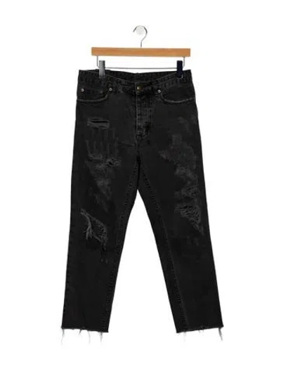 Pre-owned Ksubi Skinny Jeans In Black