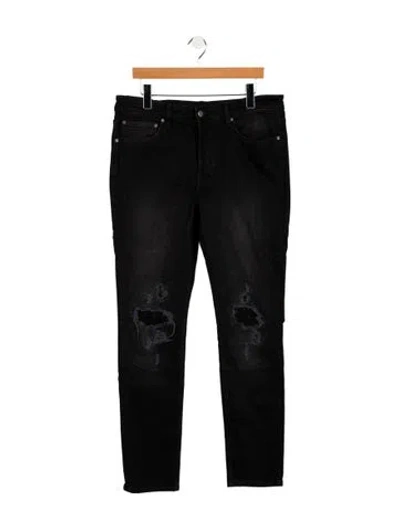 Pre-owned Ksubi Skinny Jeans In Black