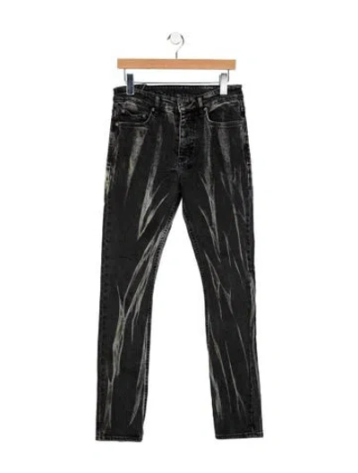 Pre-owned Ksubi Skinny Jeans In Black