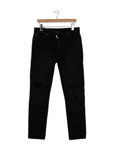 Pre-owned Ksubi Skinny Jeans In Black
