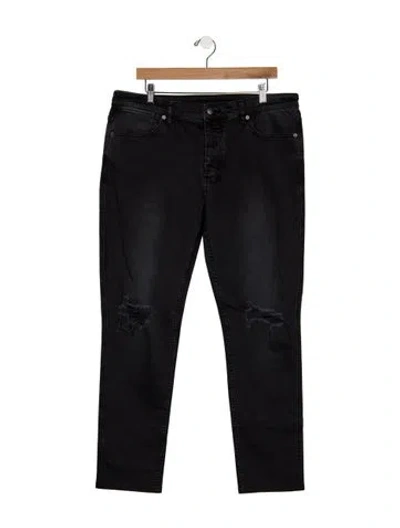 Pre-owned Ksubi Skinny Jeans In Black
