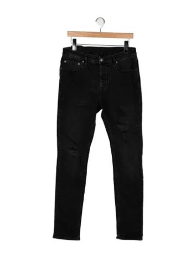 Pre-owned Ksubi Skinny Jeans In Black