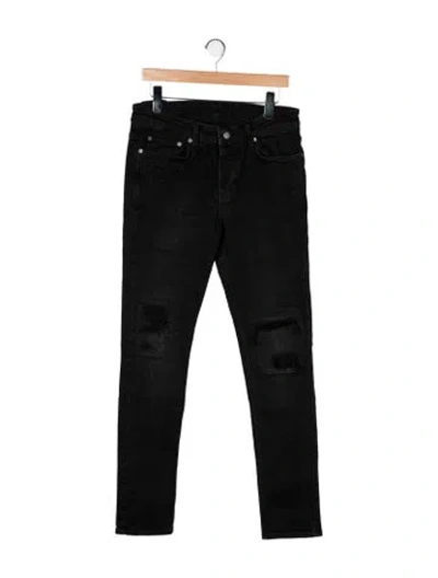 Pre-owned Ksubi Skinny Jeans In Black