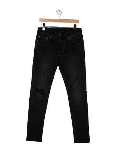 Pre-owned Ksubi Skinny Jeans In Black