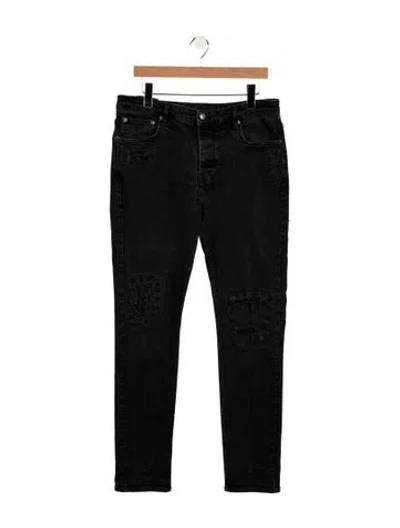 Pre-owned Ksubi Skinny Jeans In Black