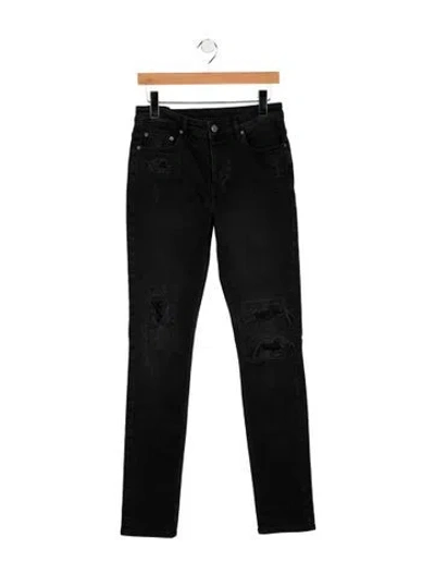 Pre-owned Ksubi Skinny Jeans In Black