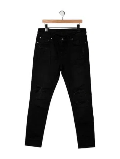 Pre-owned Ksubi Skinny Jeans In Black