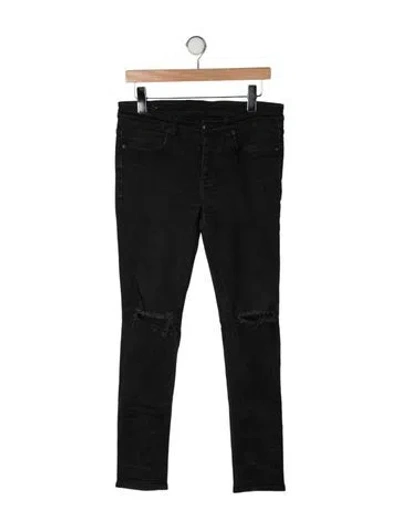 Pre-owned Ksubi Skinny Jeans In Black
