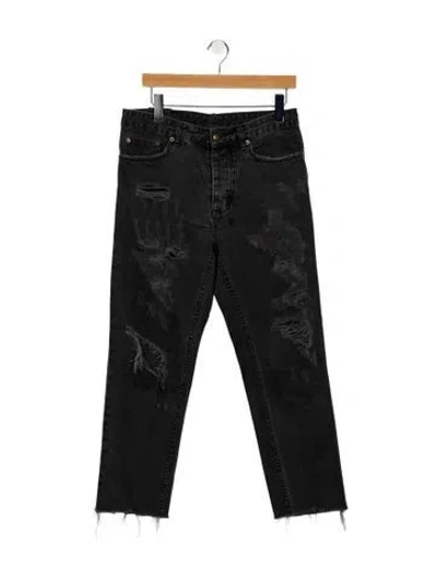 Pre-owned Ksubi Skinny Jeans In Black
