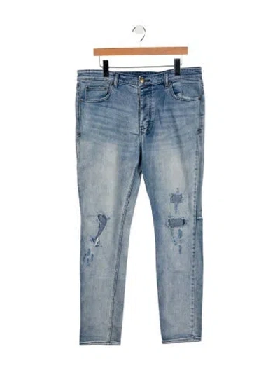 Pre-owned Ksubi Skinny Jeans In Blue