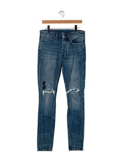 Pre-owned Ksubi Skinny Jeans In Blue