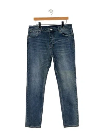 Pre-owned Ksubi Skinny Jeans In Blue