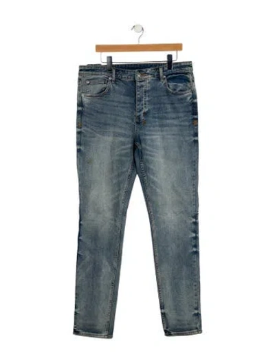 Pre-owned Ksubi Skinny Jeans In Blue