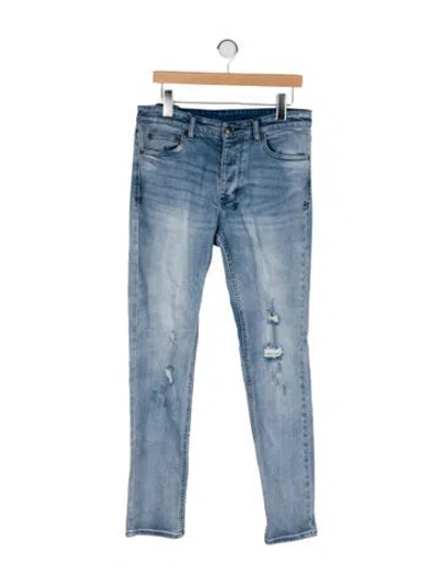 Pre-owned Ksubi Skinny Jeans In Blue