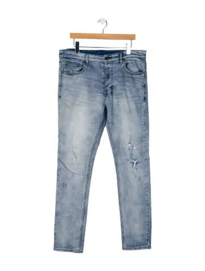 Pre-owned Ksubi Skinny Jeans In Blue