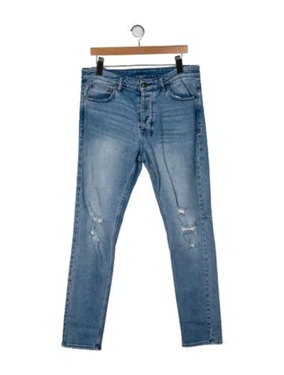 Pre-owned Ksubi Skinny Jeans In Blue