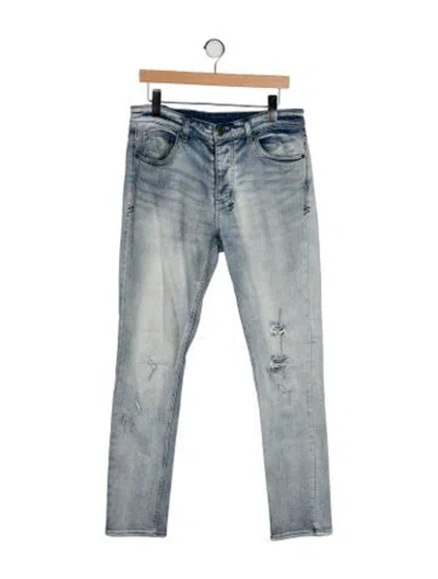 Pre-owned Ksubi Skinny Jeans In Blue