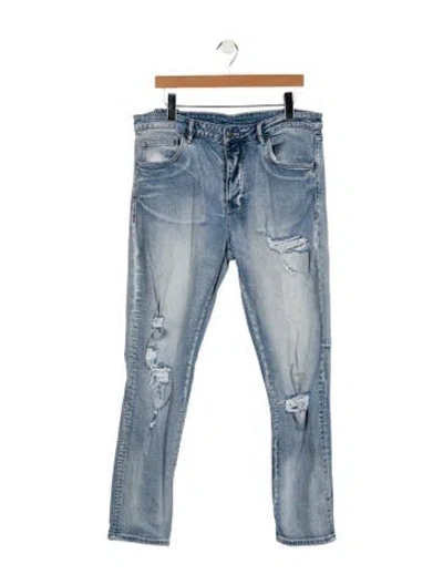 Pre-owned Ksubi Skinny Jeans In Blue