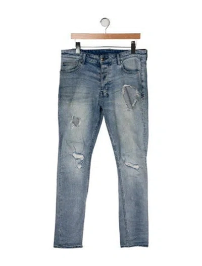 Pre-owned Ksubi Skinny Jeans In Blue