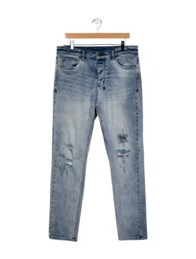 Pre-owned Ksubi Skinny Jeans In Blue