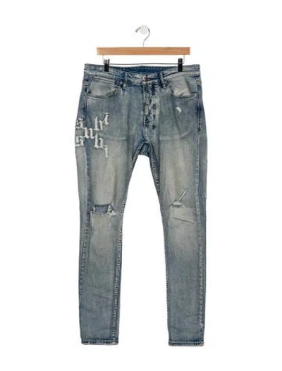 Pre-owned Ksubi Skinny Jeans In Blue