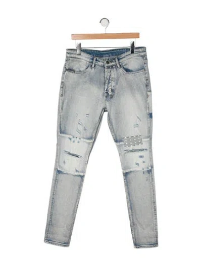 Pre-owned Ksubi Skinny Jeans In Blue