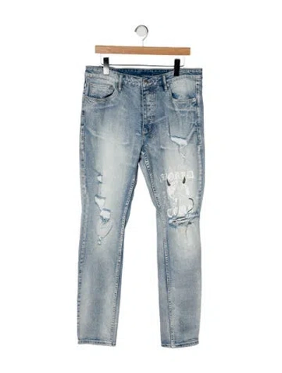 Pre-owned Ksubi Skinny Jeans In Blue