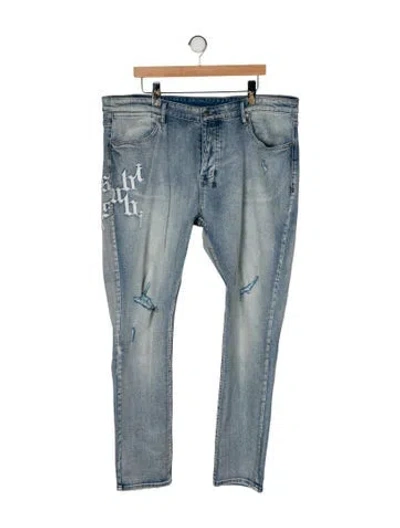 Pre-owned Ksubi Skinny Jeans In Blue