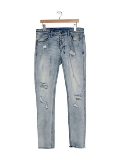Pre-owned Ksubi Skinny Jeans In Blue