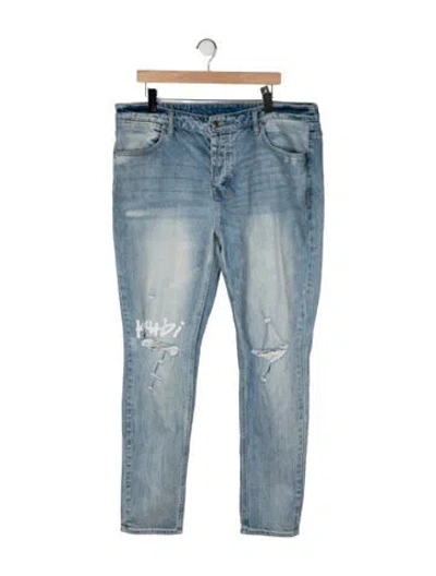 Pre-owned Ksubi Skinny Jeans In Blue