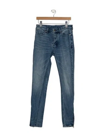 Pre-owned Ksubi Skinny Jeans In Blue